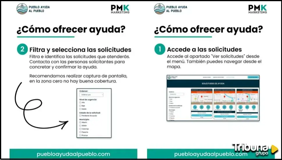 Un vallisoletano crea una web para coordinar la ayuda en las zonas afectadas por la DANA