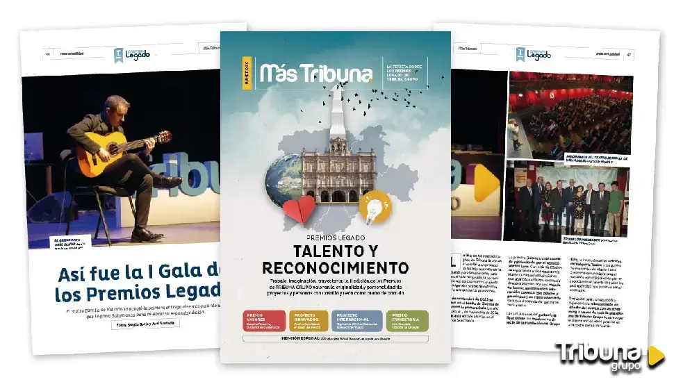 La revista MÁS TRIBUNA dedica su nuevo número a los Premios Legado