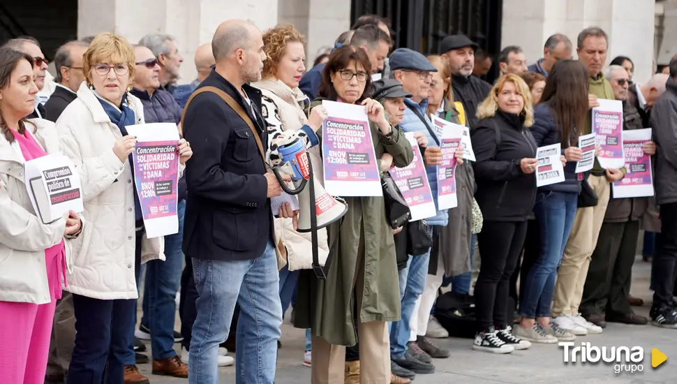 UGT y CCOO piden "justicia para las víctimas" de la DANA ante la gestión "inexplicable y nefasta" de Mazón