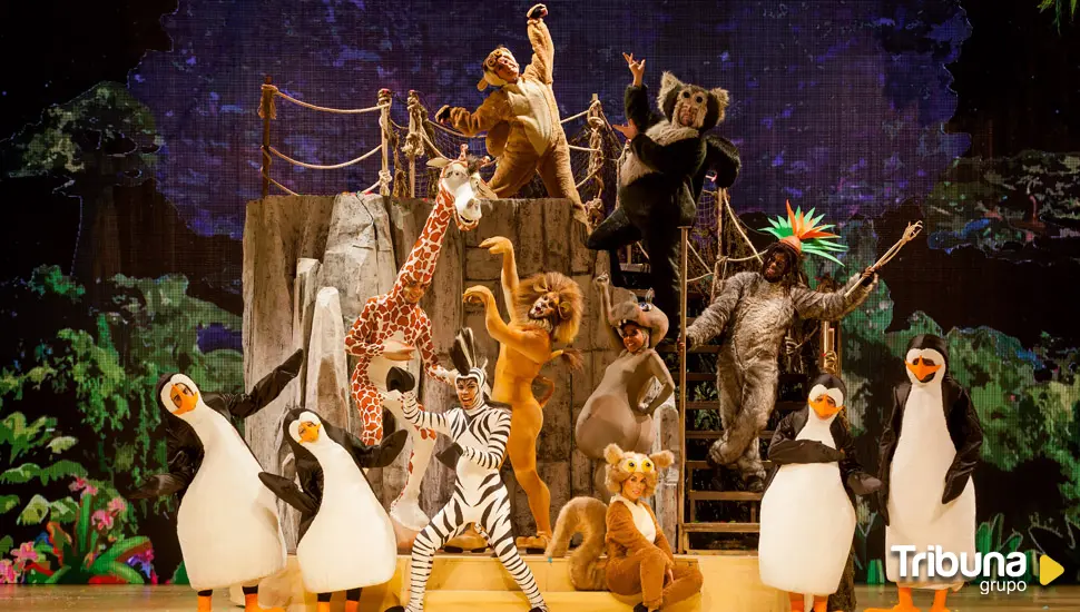 La diversión animal de Madagascar llega a Valladolid como musical 