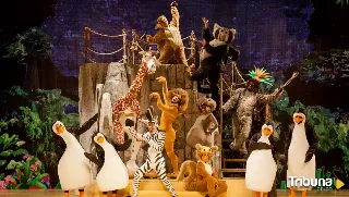 La diversión animal de Madagascar llega a Valladolid como musical 