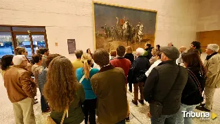 Las visitas guiadas a la colección de arte de las Cortes agotan las plazas en menos de una semana