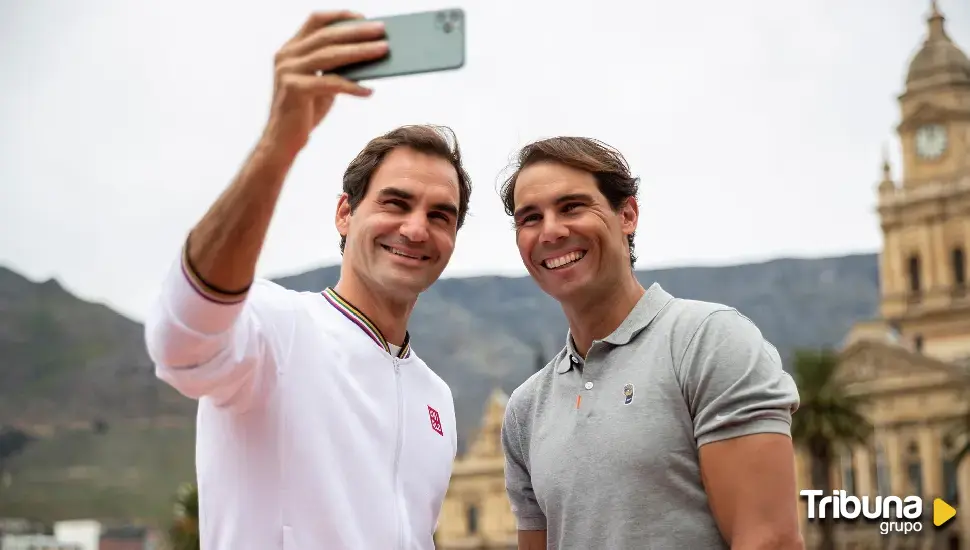 Emotiva carta de Federer a Nadal: "Pensé que estaba en la cima del mundo hasta que llegaste"