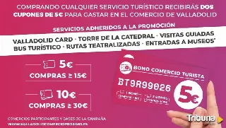 El Ayuntamiento lanza 3.000 bonos para fomentar el consumo de los turistas en el comercio local