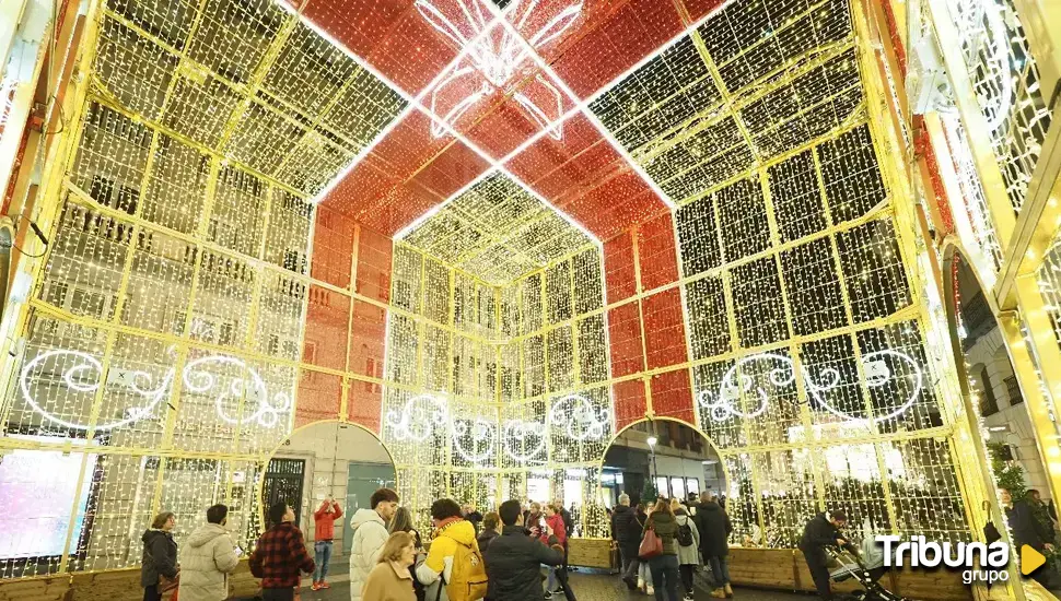 Así será el encendido navideño en Valladolid: la plaza de Portugalete y la calle Santiago cobran protagonismo