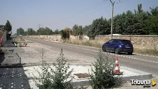 Heridos tras salirse de la vía con su coche y chocar contra un muro en el Camino Viejo de Simancas