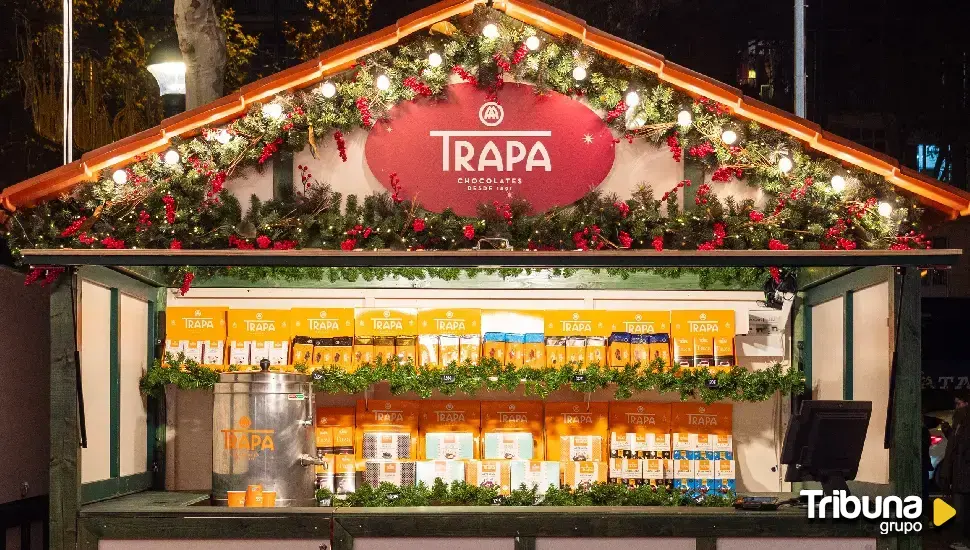 Trapa, presente por primera vez en el mercadillo de Navidad del Corte Inglés de Valladolid