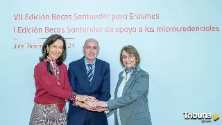 Santander destinará más de 5,5 millones de euros a Becas para Erasmus y Microcredenciales universitarias