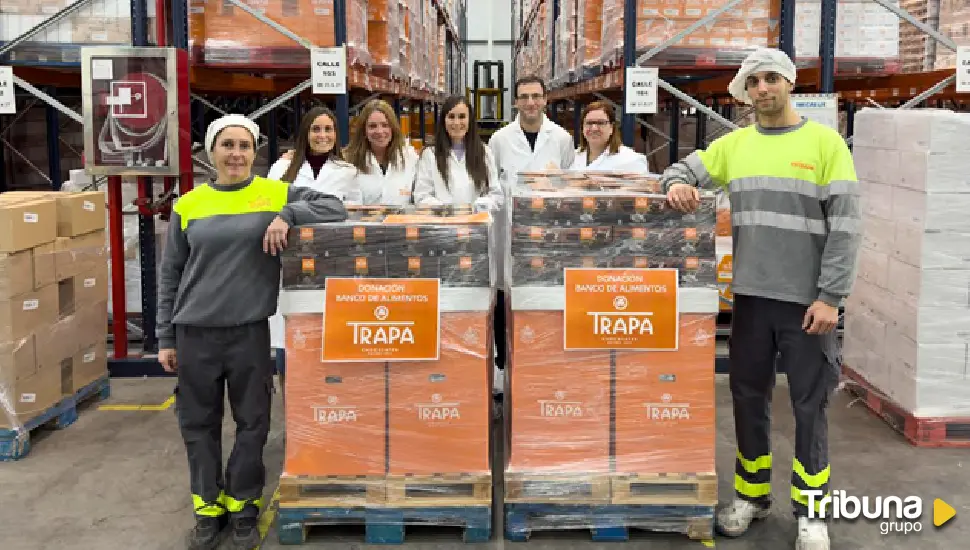 Trapa dona miles de chocolate a los afectados por la DANA