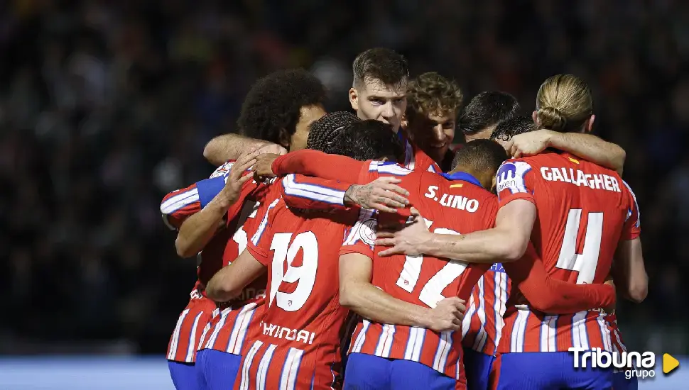 El Atlético sufre hasta los últimos minutos