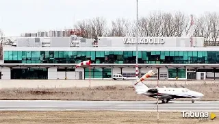 Aena activa el operativo invernal en los aeropuertos de Valladolid