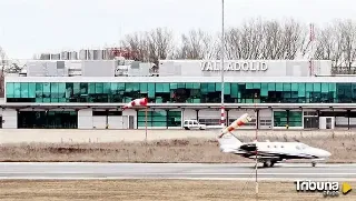 Aena activa el operativo invernal en el aeropuerto de Valladolid