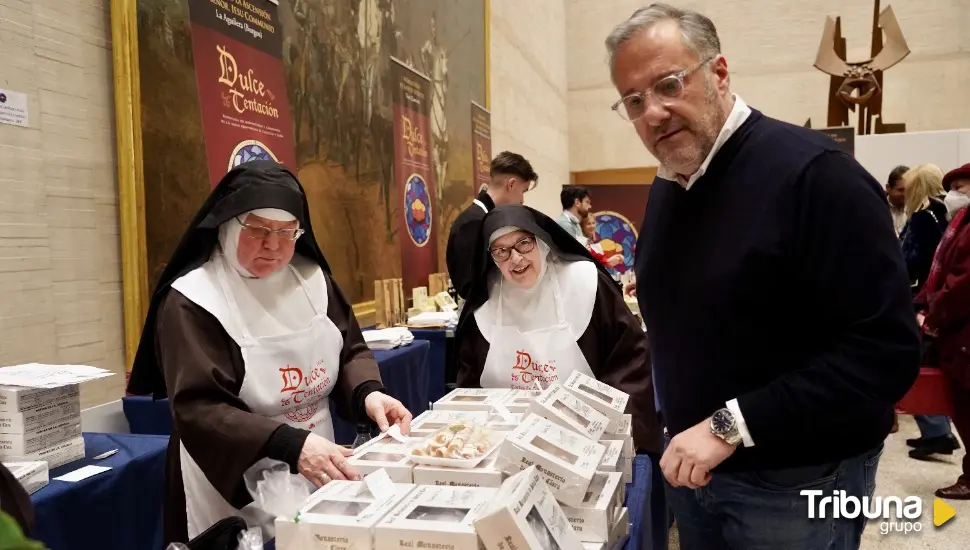 Las Cortes se convierten en la feria 'Dulce Tentación' para apoyar a conventos y su repostería