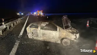 Un accidente en la A-62 deja un fallecido y dos heridos a la altura de Tordesillas