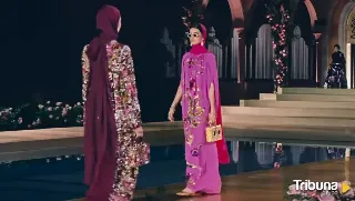 Así ha sido el debut con Dolce & Gabbana de la belleza vallisoletana que arrasa en Arabia Saudí