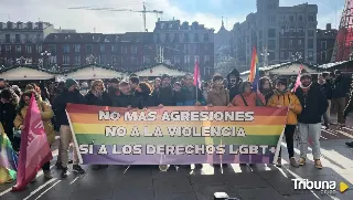 Valladolid sale a la calle para condenar las agresiones homófobas