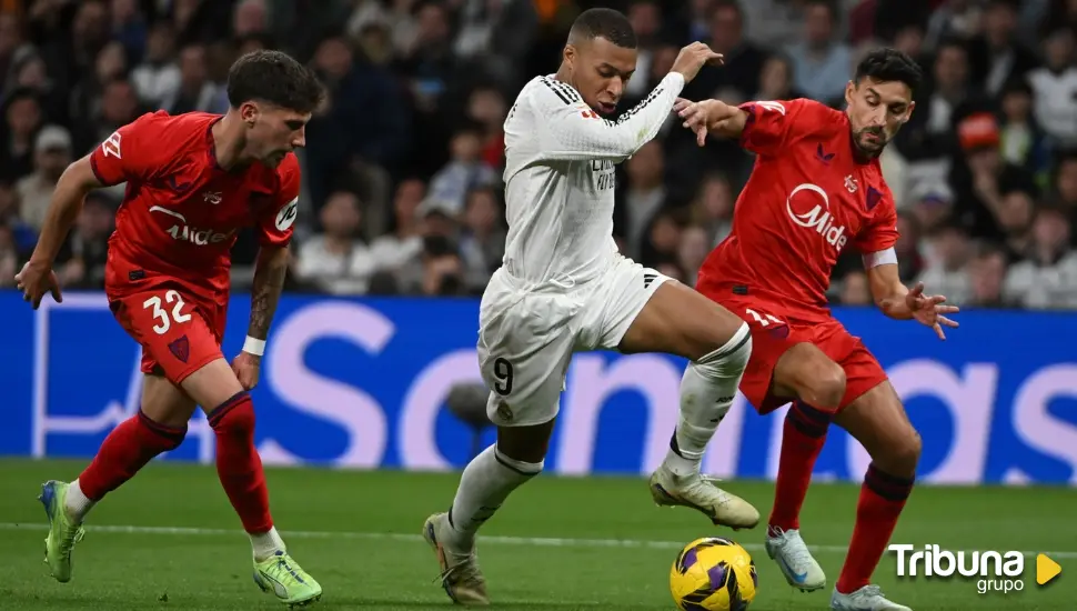 El Madrid golea al Sevilla en el adiós de Navas