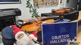 Se busca al dueño de dos violines en Valladolid