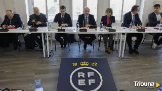 Revolución en la RFEF: Louzán incluye a Tebas y a Aganzo en su junta directiva