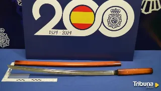 Ataca con una katana a un hombre en Valladolid al grito de "te voy a matar"