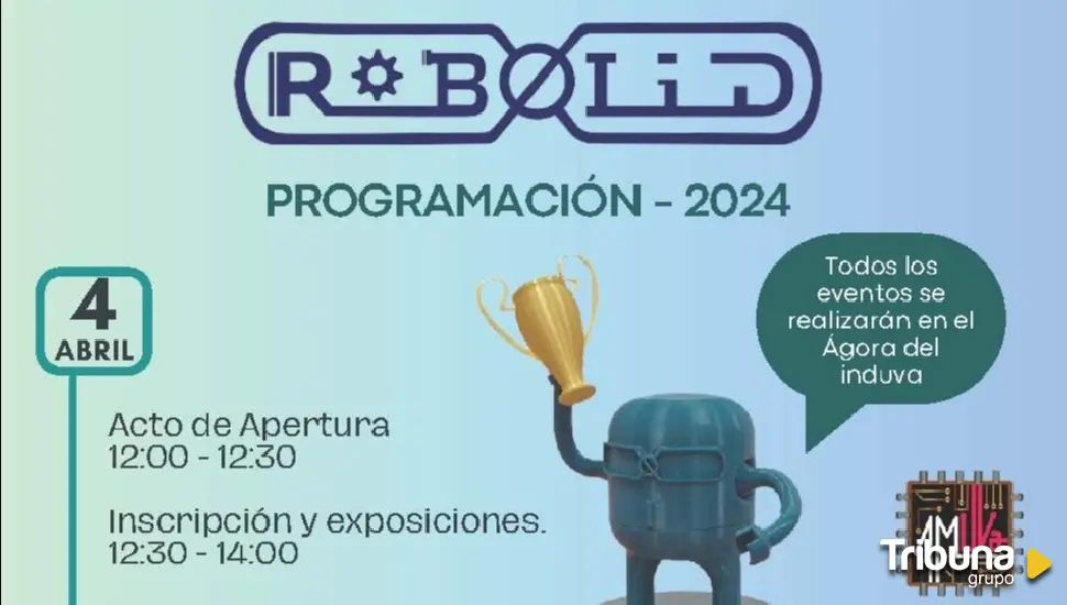 Robolid 2024 reúne en Valladolid a los amantes de la robótica con la colaboración de la Cátedra ingenierosVA