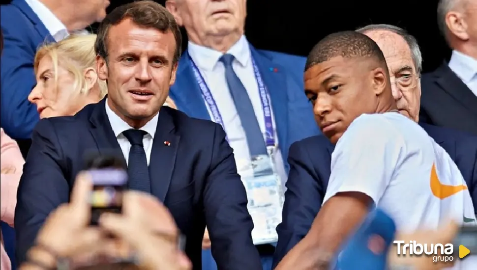 Macron habría presionado al futuro club de Mbappé para que el futbolista  juegue los JJOO