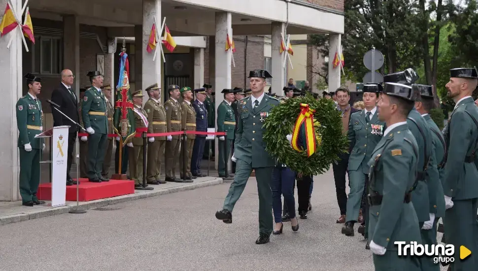 El subdelegado del Gobierno agradece el servicio, dedicación y compromiso de la Guardia Civil en su 180 aniversario