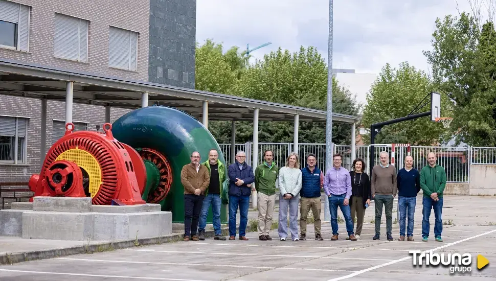 Iberdrola cede un grupo hidroeléctrico de la central La Gotera al CIFP Ciudad de León