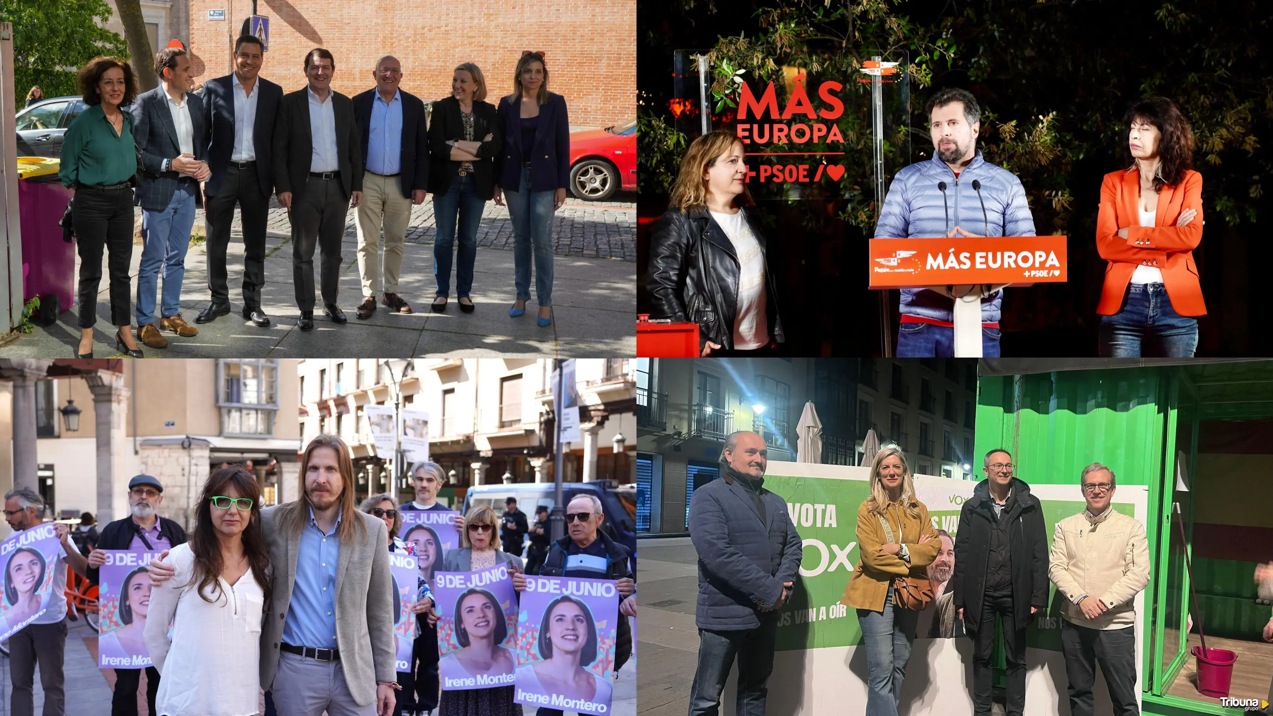 Pistoletazo de salida de la campaña electoral en Valladolid en clave elecciones europeas