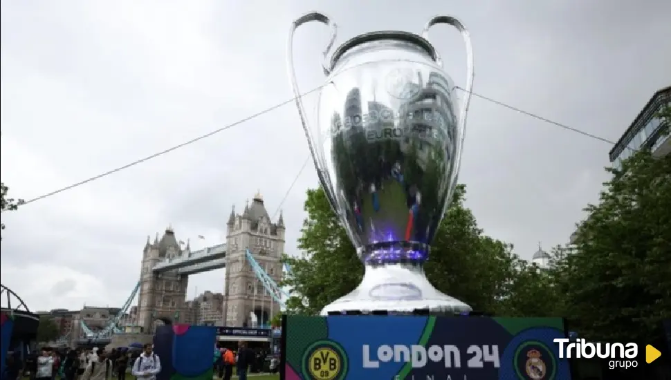 Londres se prepara para la final de la Champions