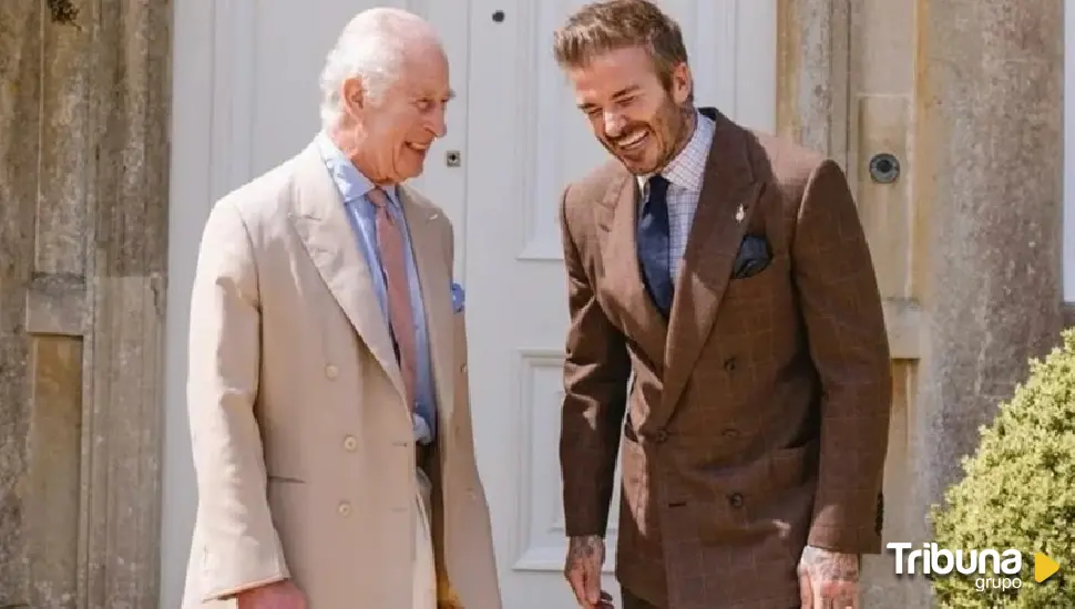 Beckham, 'embajador' de la Fundación del Rey Carlos III