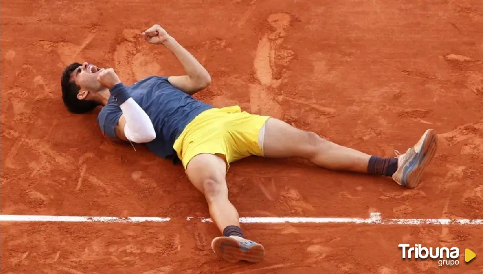 La victoria de Alcaraz en Roland Garros, seguida por 2,2 millones de espectadores