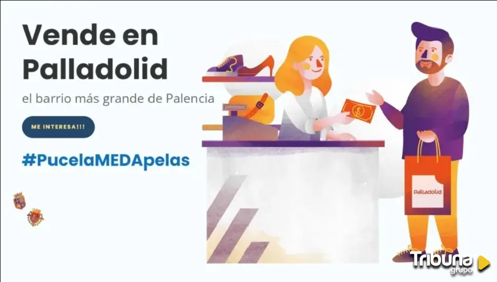 #PucelaMEDApelas: La extraña campaña para que las empresas de Palencia vendan en Valladolid