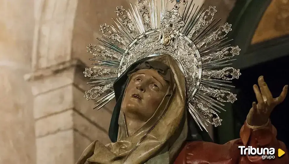 La Virgen De la Vera Cruz, la talla De Gregorio Fernández que habría sido testigo del hundimiento de la cúpula 