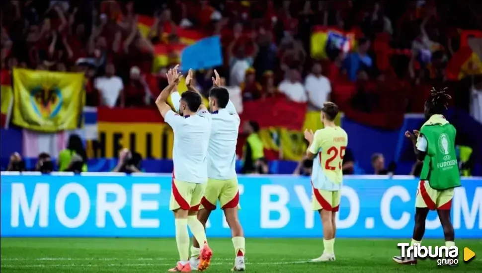 La selección española, mejor equipo de la fase de grupos