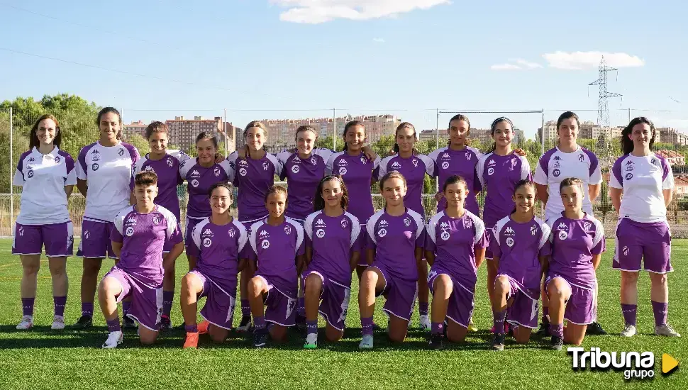 El Real Valladolid elimina el infantil femenino que quedó campeón de liga y deja tiradas a las jugadoras