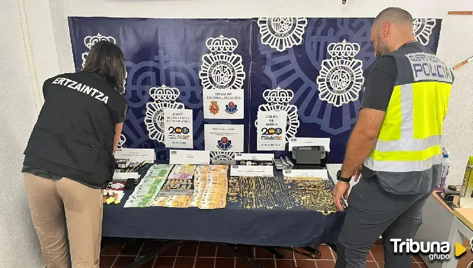 Cae un grupo criminal con sede en Málaga que robó en viviendas de Valladolid, Burgos y León