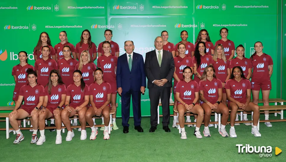 Iberdrola arropa a la selección española femenina de fútbol