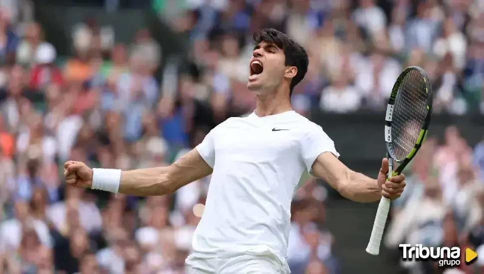 Alcaraz jugará su segunda final de Wimbledon