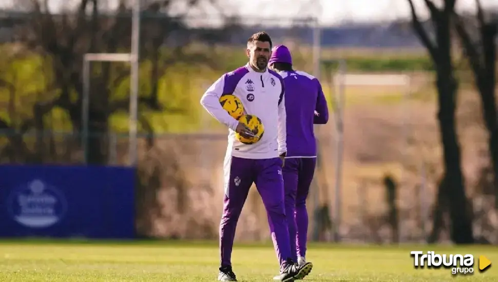 Pezzolano promete un Real Valladolid "competitivo y al cien por cien en cada partido"