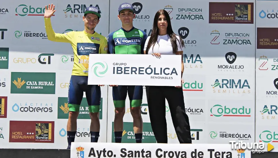 El vallisoletano Dani Cavia se impone en la tercera etapa de la Vuelta a Zamora