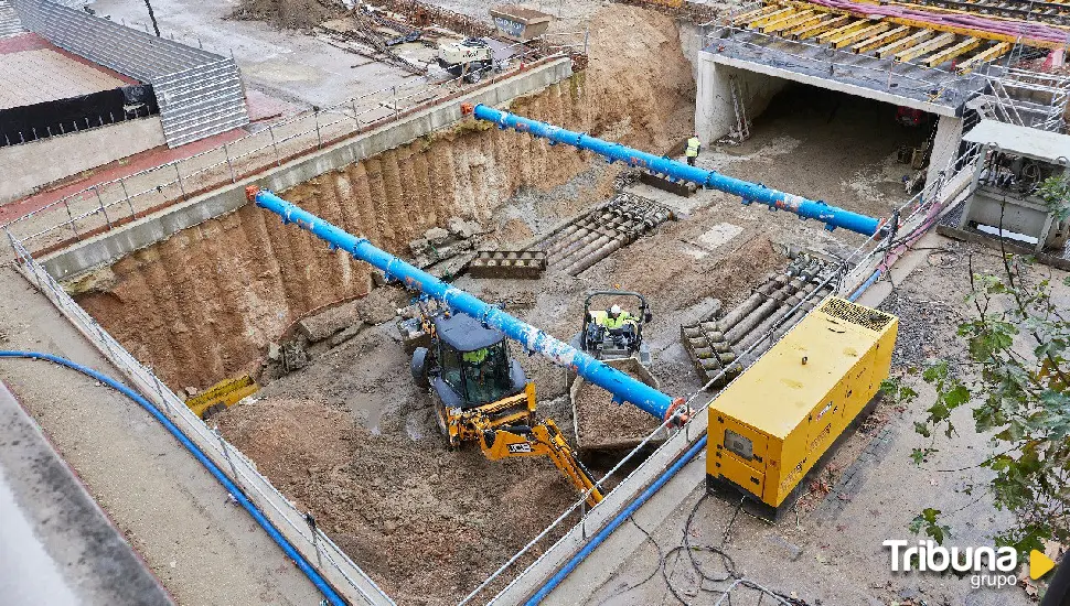 El 'time-lapse' que muestra la evolución de las obras de Padre Claret