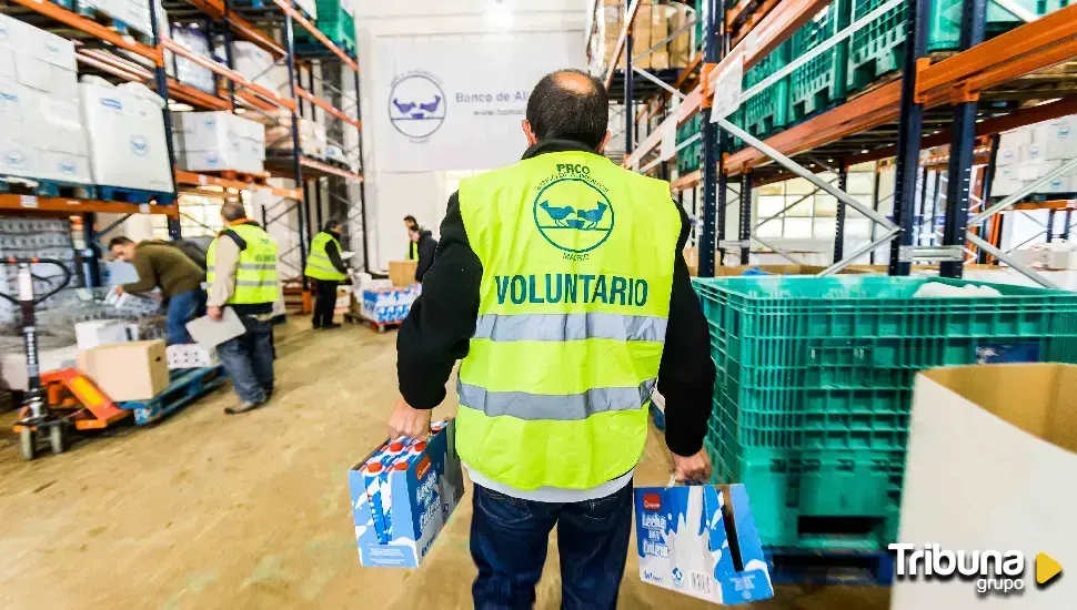 La campaña 'Ningún hogar sin alimentos recauda casi 17.000 euros en Valladolid