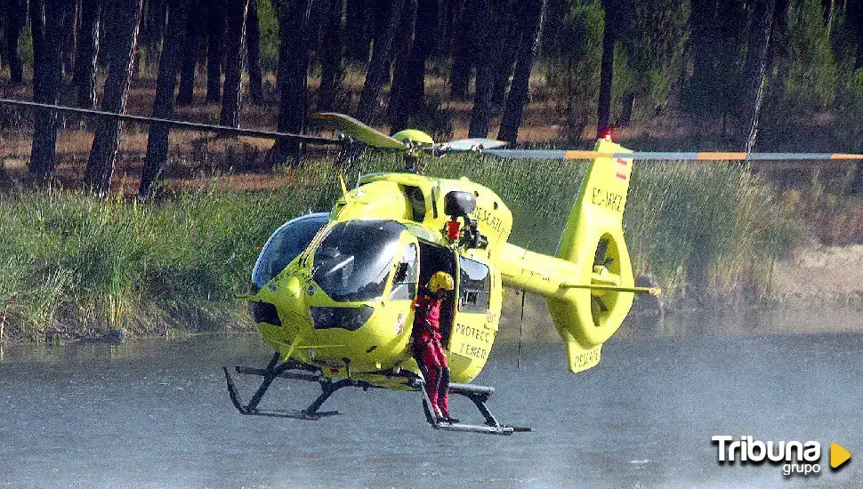 El Grupo de Rescate y Salvamento de la Junta elige la provincia de Valladolid para realizar una práctica