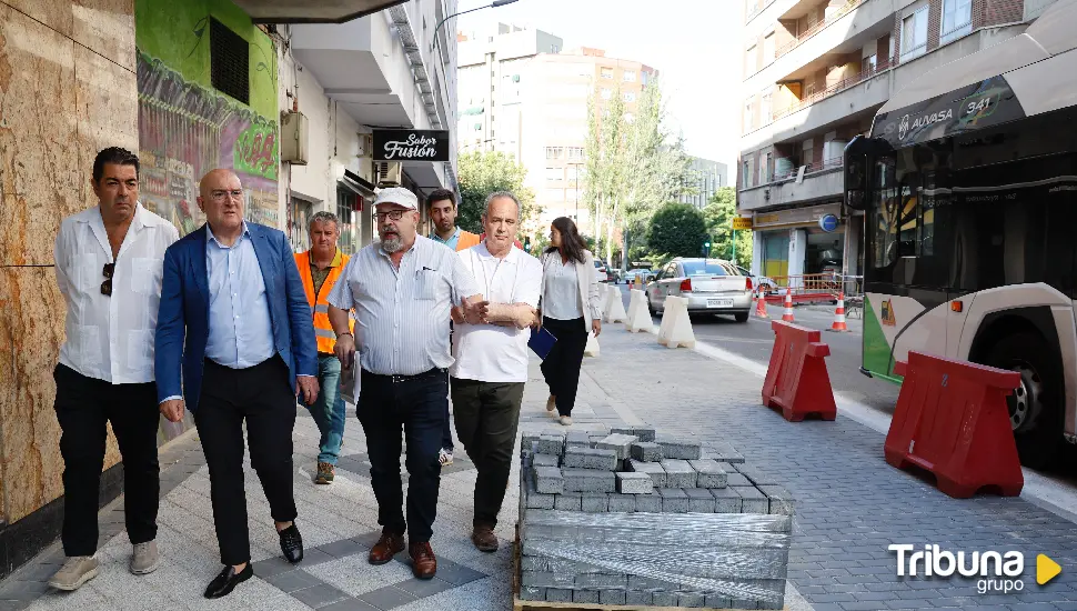 Las obras de reurbanización en la calle Mirabel finalizarán en septiembre