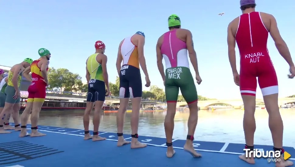 Alemania logra la medalla de oro en un final de triatlón con España en noveno lugar 