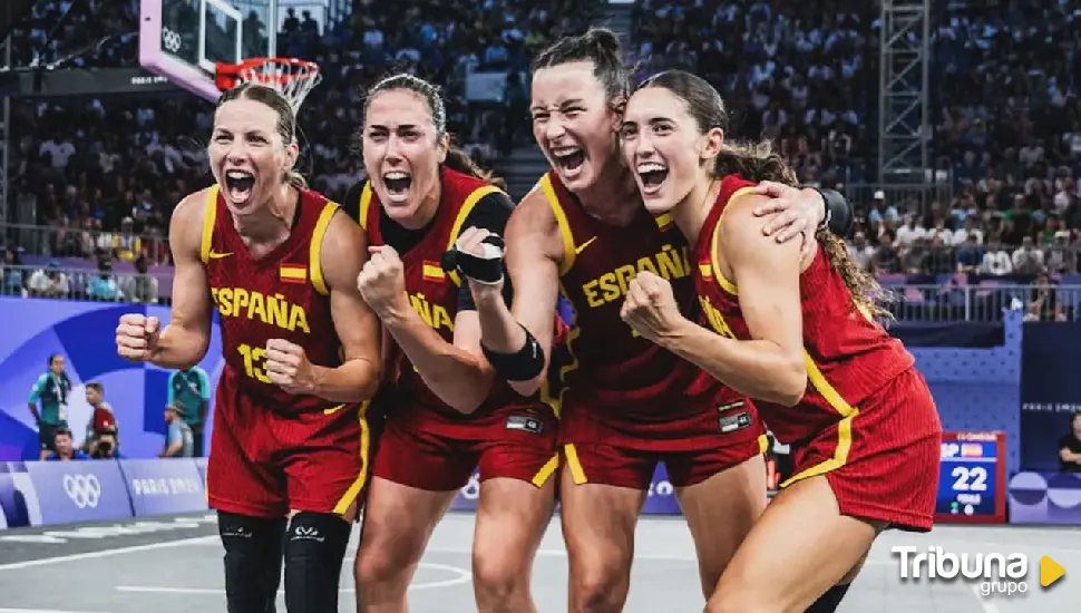 España se queda con la plata del baloncesto 3x3 al caer ante Alemania