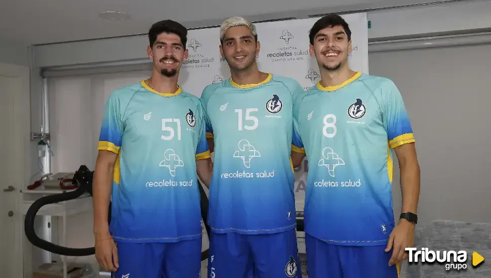 Los nuevos fichajes del Recoletas Atlético Valladolid pasan el reconocimiento médico 