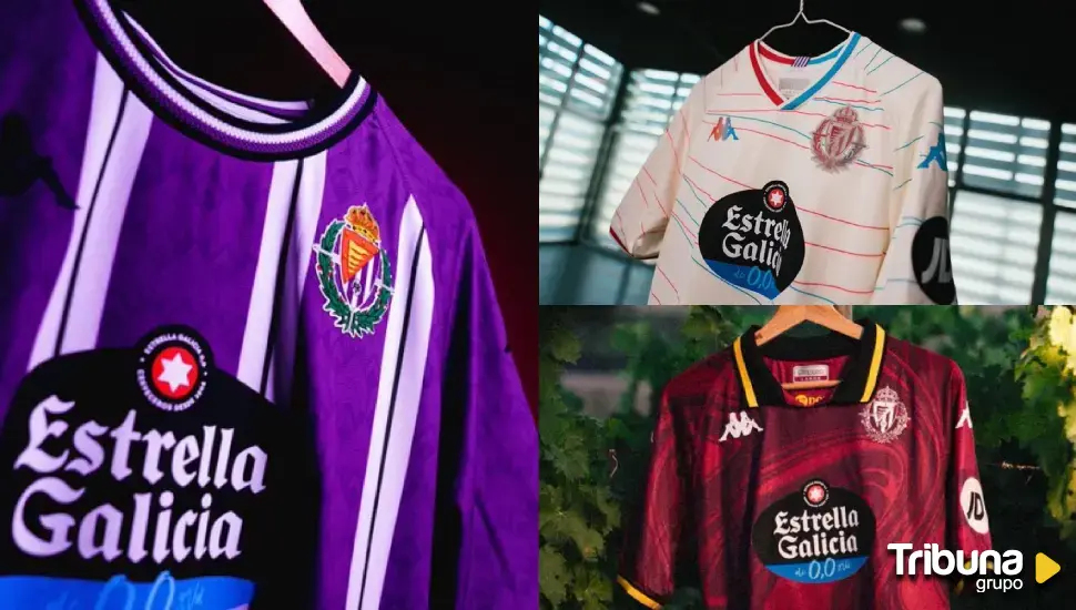 ¿Qué representa cada una de las tres nuevas equipaciones del Pucela?