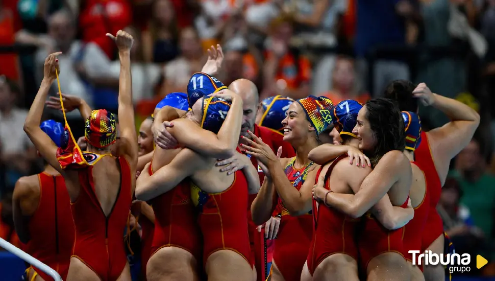 Una España impecable se lleva el oro en el waterpolo femenino